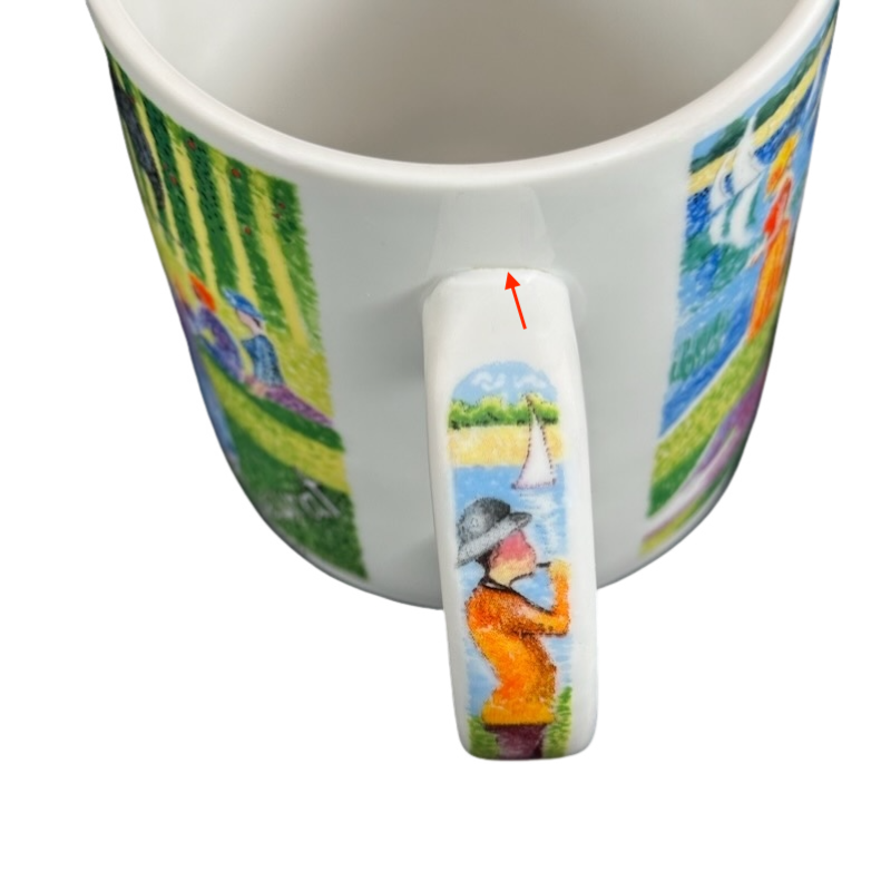 A Sunday Afternoon on the Island of La Grande Jatte Georges Seurat Master Impressionists Mug Chaleur