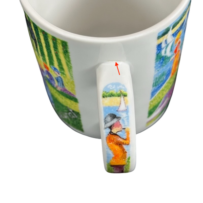 A Sunday Afternoon on the Island of La Grande Jatte Georges Seurat Master Impressionists Mug Chaleur