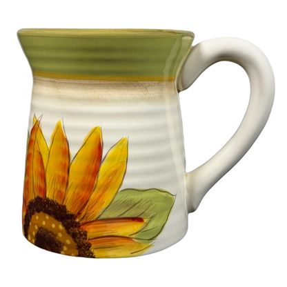 Sunflower Mug Clay Art