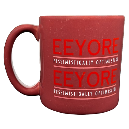 Eeyore Pessimistically Optimistic 3D Embossed Mug Disney