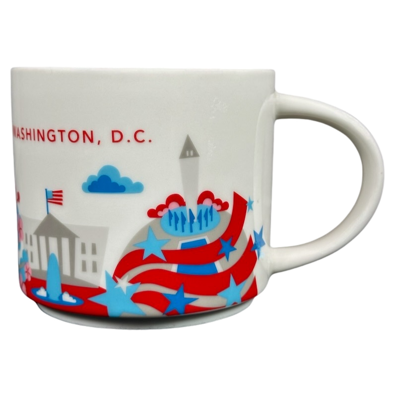 You Are Here Collection Washington D.C. Mug Starbucks