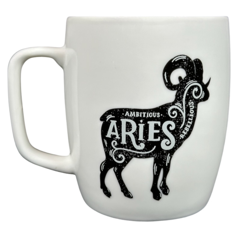 Aries Astrology Zodiac Mug Threshold