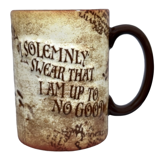 The Wizarding World Of Harry Potter Universal Studios The Marauder's Map Mug Warner Brothers