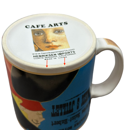 Henri de Toulouse-Lautrec Divan Japonais Mug Cafe Arts