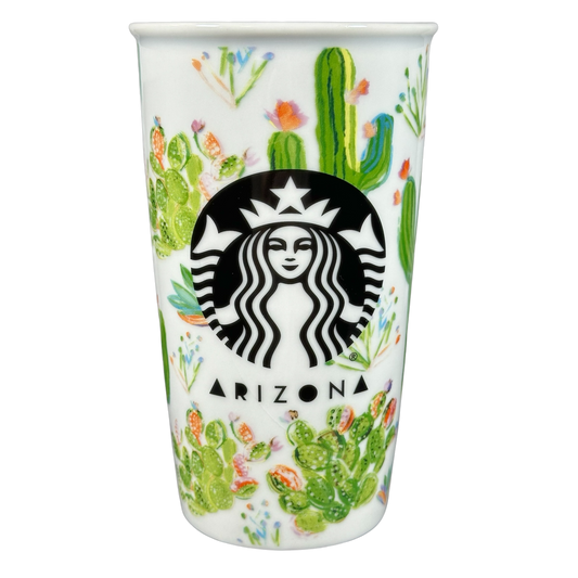 Arizona Cactus Floral 12oz Tumbler Starbucks