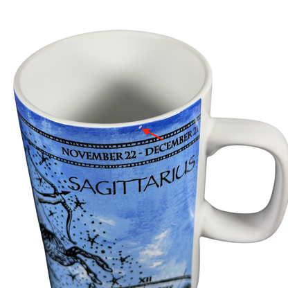 Sagittarius Tall Zodiac Mug Fisher