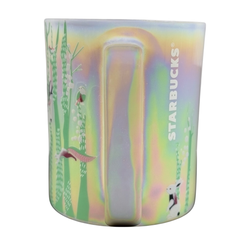 Holiday 2020 Iridescent White Deer In Forest 14oz Mug Starbucks