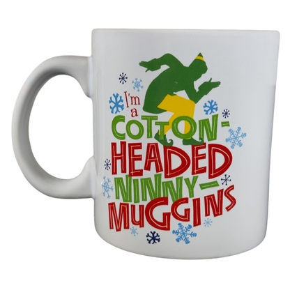 Elf I'm A Cotton Headed Ninny-Muggins Oversized Mug Silver Buffalo