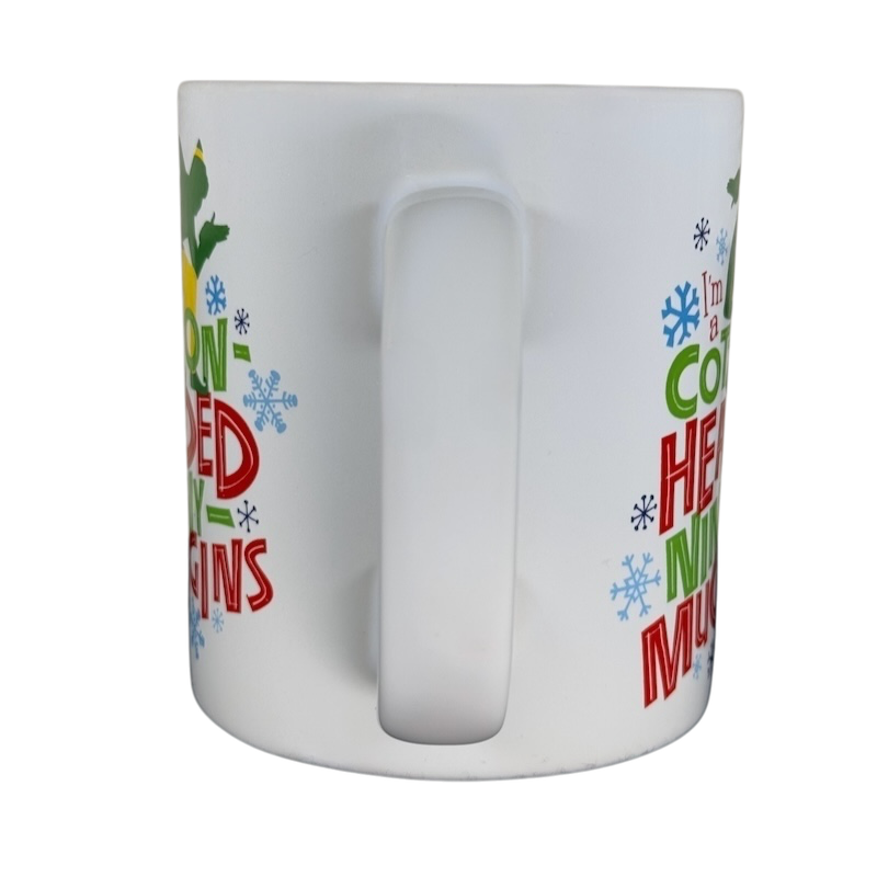 Elf I'm A Cotton Headed Ninny-Muggins Oversized Mug Silver Buffalo