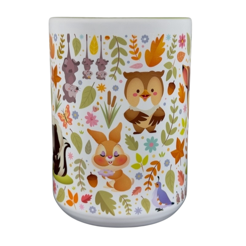 Babies Bambi Thumper Friend Owl Miss Bunny Flower Possums Disney Parks Mug Disney