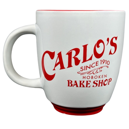 Carlo's Bake Shop White And Red Mug