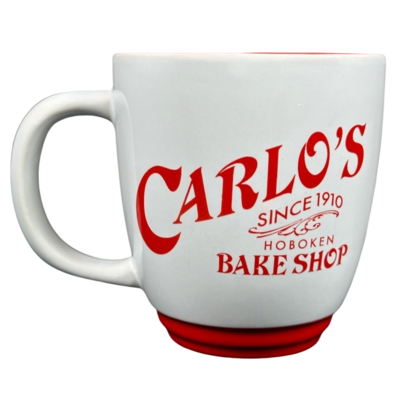 Carlo's Bake Shop White And Red Mug
