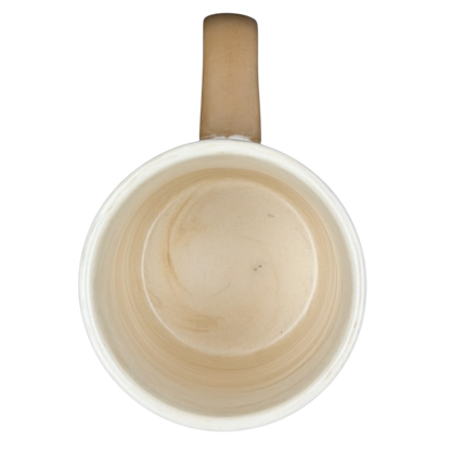 Inside view of the Alaska Marbled Moose Mug showcasing its unique marbled design and smooth finish