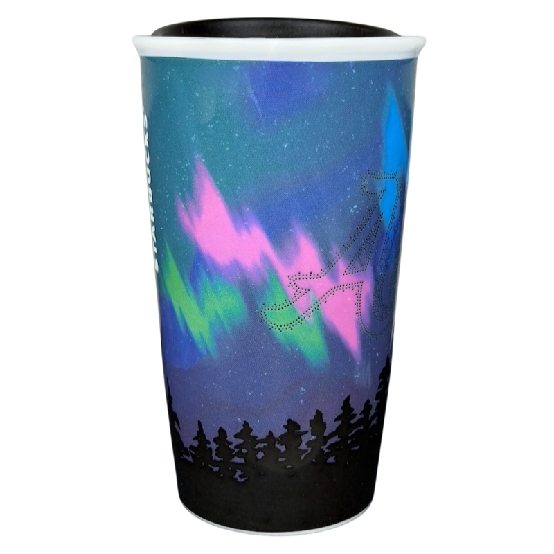 Alaska Northern Lights Starbucks Tumbler 12oz - Stunning Design