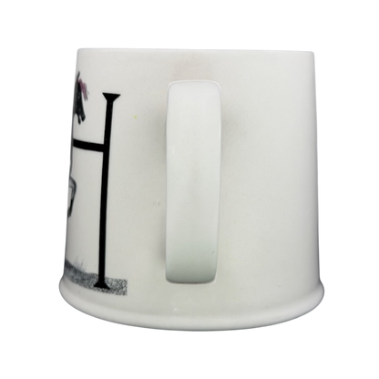Florence Balducci Horse Monogram Initial Mug Anthropologie featuring a unique side design