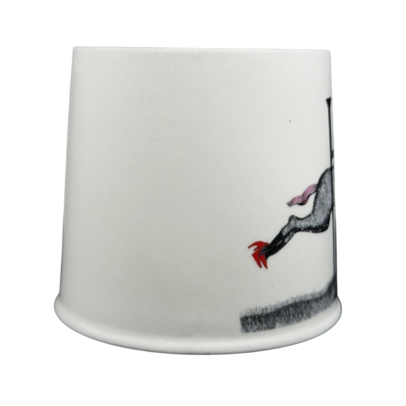 Florence Balducci Horse Monogram Initial Mug Anthropologie featuring a playful horse design