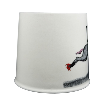 Florence Balducci Horse Monogram Initial Mug Anthropologie featuring a playful horse design