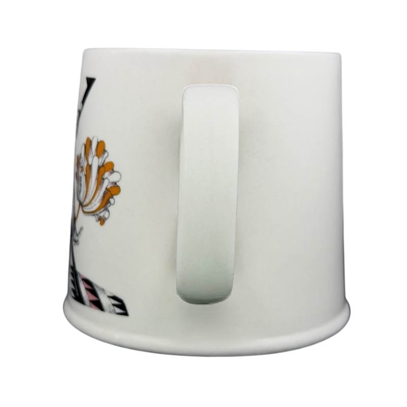 Florence Balducci Xerus Hare Monogram Initial Mug Anthropologie featuring a unique floral design