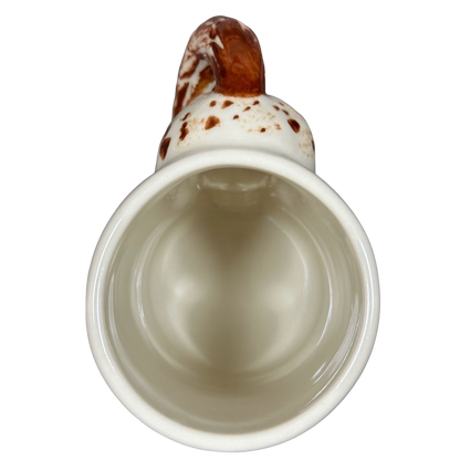 Appaloosa horse 3D tail mug featuring a unique design and detailed horse tail handle