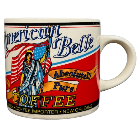 Archives Yester Year Brand American Belle Mug Westwood featuring colorful graphics and a vintage design