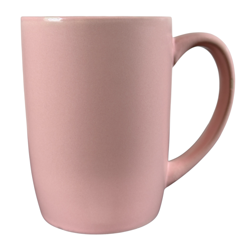 Love You A Latte FabFitFun Mug Ayesha Curry in soft pink ceramic with a comfortable handle