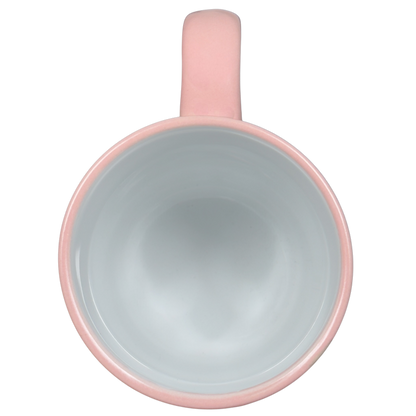 Inside view of the Love You A Latte FabFitFun Mug Ayesha Curry showcasing its smooth finish and cute design