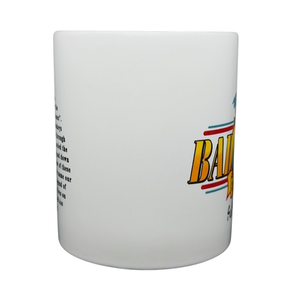 Bad Ass Coffee Company Salt Lake City mug featuring bold colors and unique design for coffee lovers