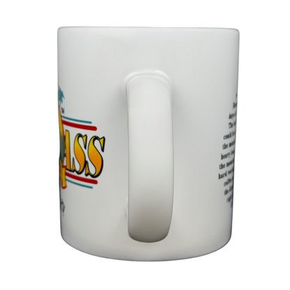 Bad Ass Coffee Company Salt Lake City mug featuring colorful logo and text design