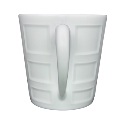 Elegant Limoges France Mug Bernardaud in a classic white design with a structured handle