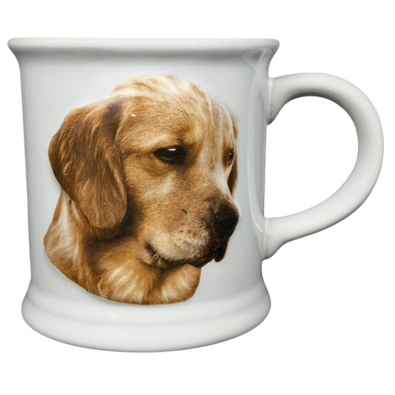 Best Friend Originals Golden Retriever Mug Xpres featuring a detailed dog portrait on a white ceramic mug