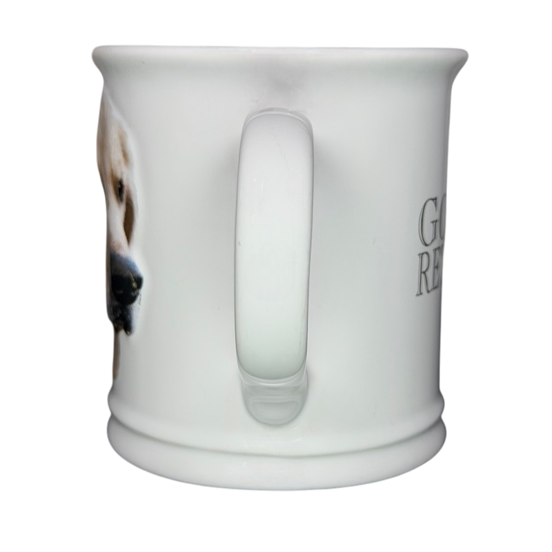 Best Friend Originals Golden Retriever Mug Xpres showcasing a detailed image of a golden retriever on a white background