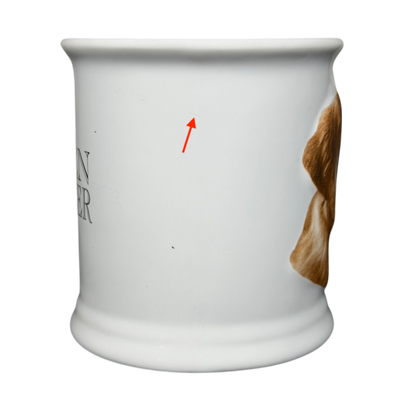 Best Friend Originals Golden Retriever Mug Xpres featuring a cute golden retriever design on a white background