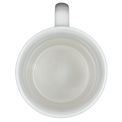 Empty white coffee mug with simple design, ideal for Betty Ford Center At Eisenhower use