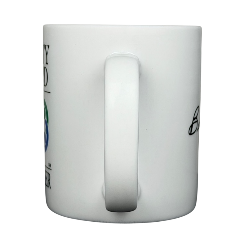 Betty Ford Center signature mug with colorful logo and sleek design for daily use