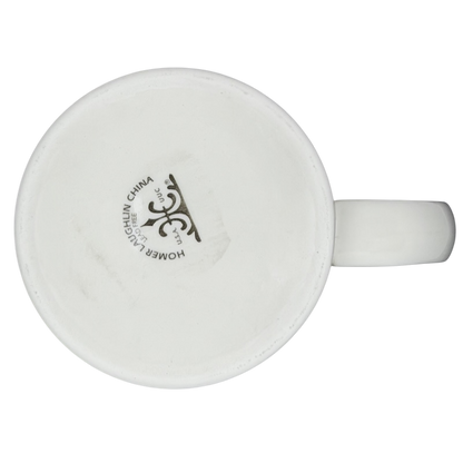 Bottom view of Black Bear Diner Mug Homer Laughlin China showing logo and details