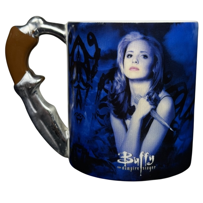Buffy The Vampire Slayer Mug Surreal Entertainment featuring a detailed design of the character Buffy