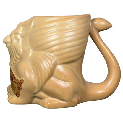 Caesars Magical Empire Griffin vintage Mug with intricate winged lion design and unique handle
