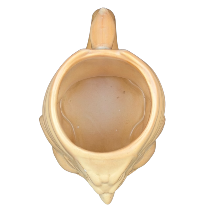 Top view of the Caesars Magical Empire Griffin vintage Mug showcasing its unique design and glazed finish