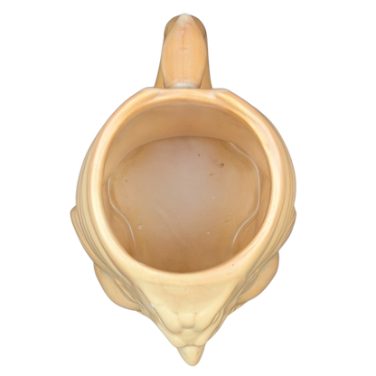 Top view of the Caesars Magical Empire Griffin vintage Mug showcasing its unique design and glazed finish