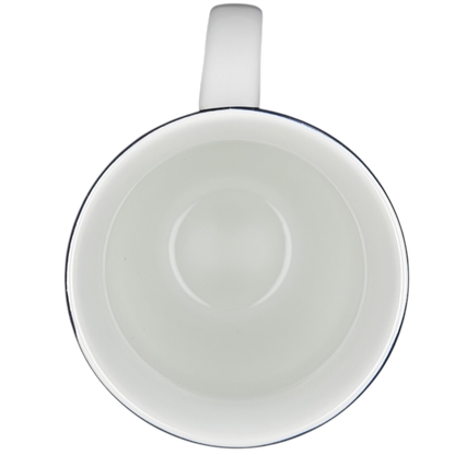 Inside view of the CANCER Zodiac What's Your Sign Mug Coventry featuring a smooth ceramic finish