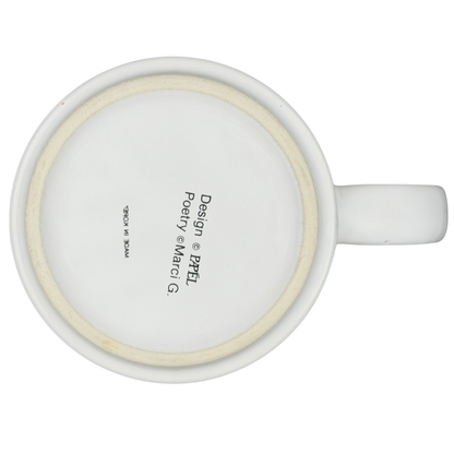 Bottom view of Papel Cathy name mug vintage showcasing its design and craftsmanship