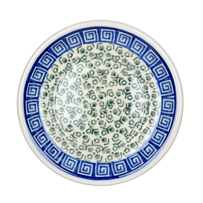 Ceramika Artystyczna Polish Pottery Tea Infuser Brewing Boleslawiec Mug with Floral Design