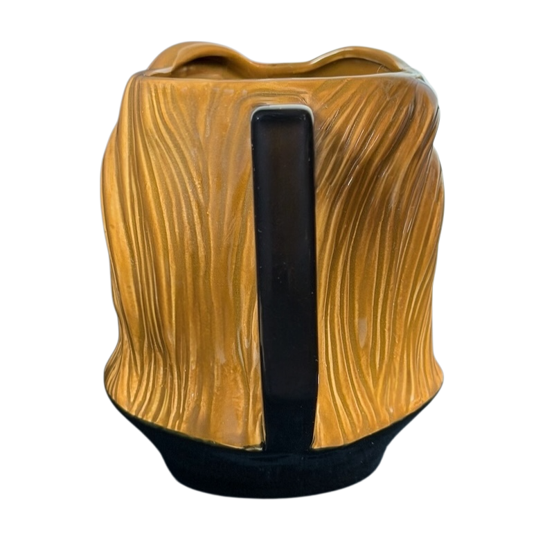 Chewbacca 3D vintage Applause mug collectible featuring a textured fur design with black handle