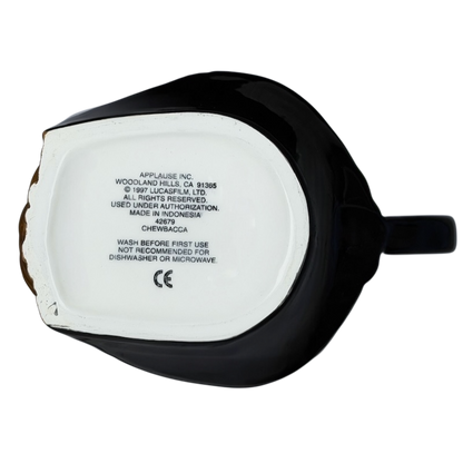 Chewbacca 3D vintage Applause mug collectible with detailed sculpting and unique design for fans