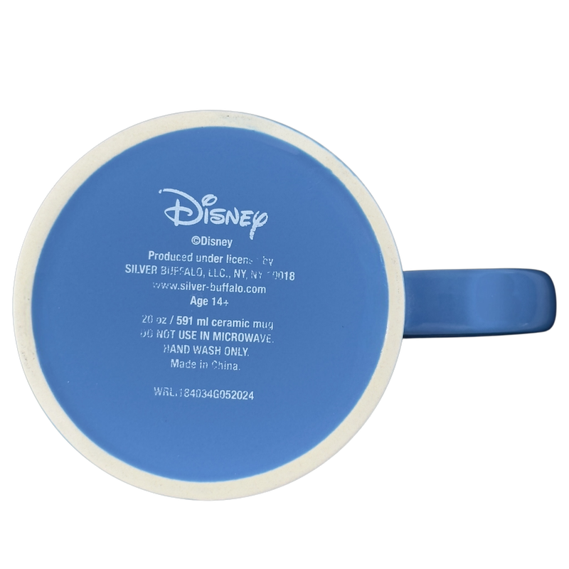 Disney collectible Stitch mug purchase with blue ceramic design, ideal for fans and collectors