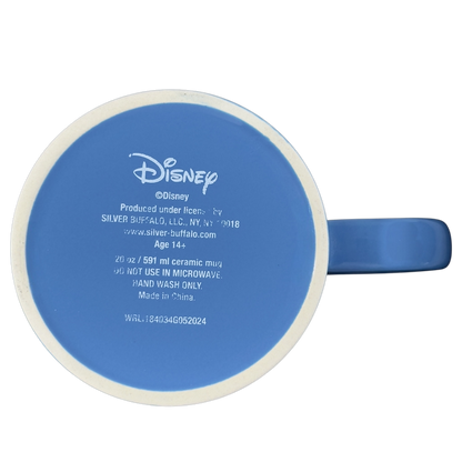 Disney collectible Stitch mug purchase with blue ceramic design, ideal for fans and collectors