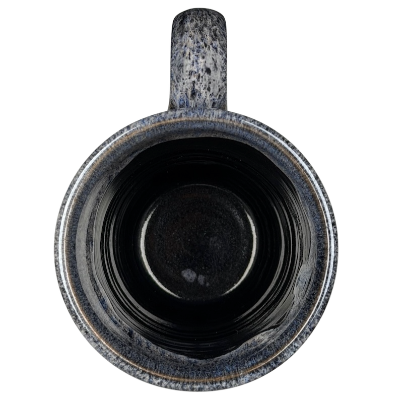 Interior view of Deneen Arizona Biltmore mug 2019 featuring a unique speckled glaze finish