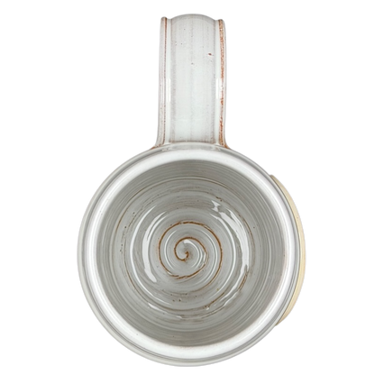 Minnesota State Parks Centennial Stein Deneen Pottery with a unique spiral interior design