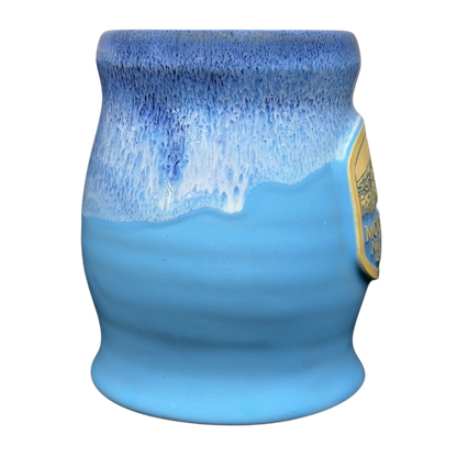 Mount Rainier National Park Mug Deneen Pottery with a scenic blue glaze finish