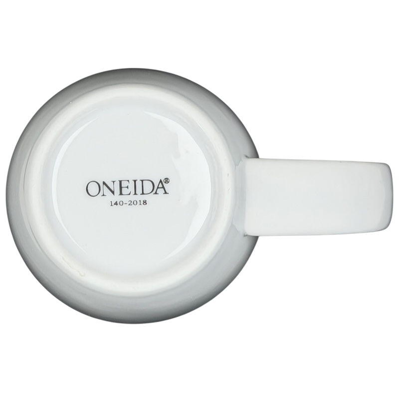 Bottom view of Oneida Denny's Variety Is The Spice Of Life mug showcasing brand details